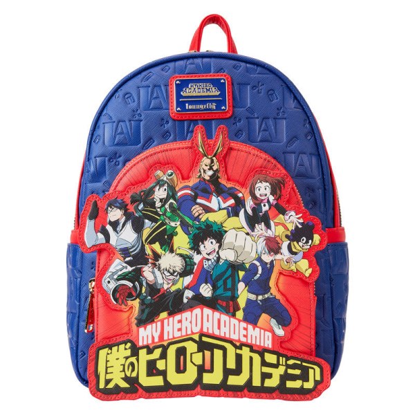Loungefly My Hero Academia Group Reliëf Logo rugzak 26cm