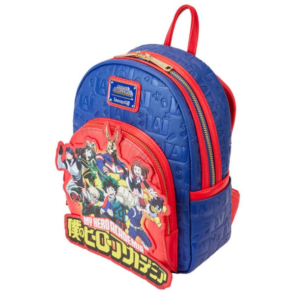 Loungefly My Hero Academia Group Reliëf Logo rugzak 26cm