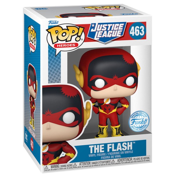 POP! 463 figuur DC Comics Justice League The Flash Exclusief
