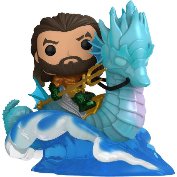 POP! 295 figuur Ride Deluxe DC Comics Aquaman en het Verloren Koninkrijk Aquaman op Storm