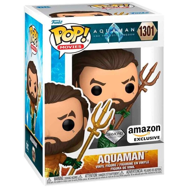 POP! 1301 figuur DC Comics Aquaman and the Lost Kingdom - Aquaman Exclusief