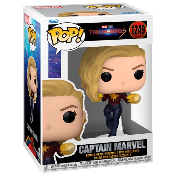 POP! 1249 figuur Marvel The MarvelS Captain Marvel
