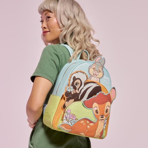Bambi rugzak met drie zakken - DISNEY LOUNGEFLY