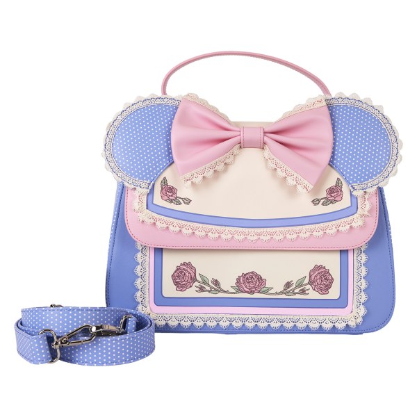 Minnie crossbody met bloemen- en kantmotief - DISNEY LOUNGEFLY