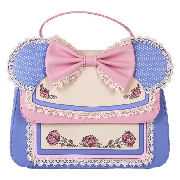 Minnie crossbody met bloemen- en kantmotief - DISNEY LOUNGEFLY