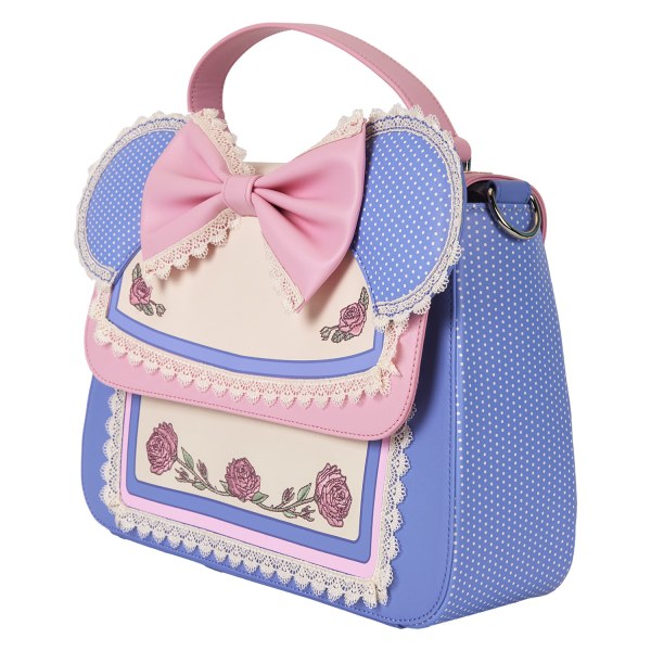 Minnie crossbody met bloemen- en kantmotief - DISNEY LOUNGEFLY