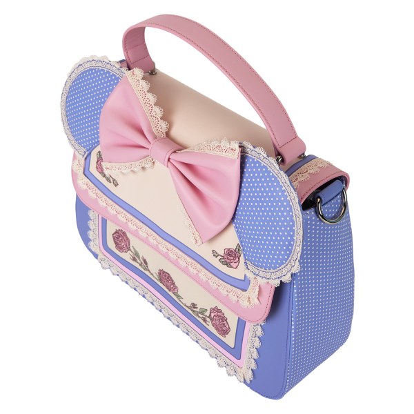 Minnie crossbody met bloemen- en kantmotief - DISNEY LOUNGEFLY