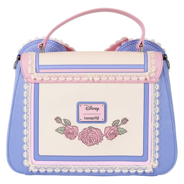 Minnie crossbody met bloemen- en kantmotief - DISNEY LOUNGEFLY