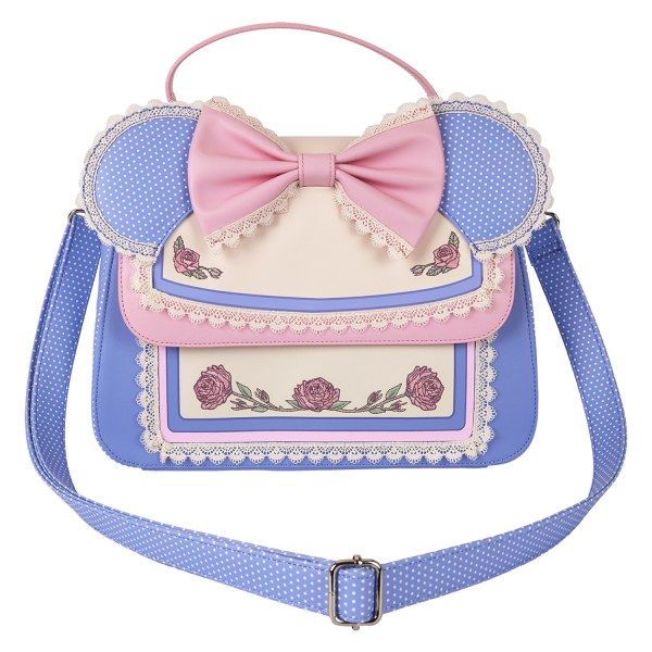 Minnie crossbody met bloemen- en kantmotief - DISNEY LOUNGEFLY