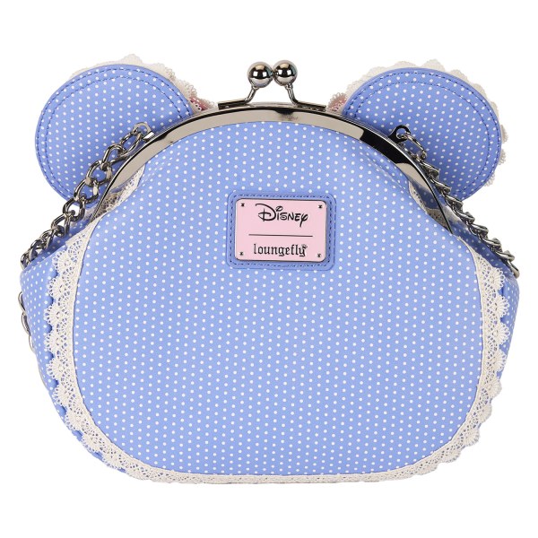 Minnie schoudertas met bloemen- en kantklipsluiting - DISNEY LOUNGEFLY