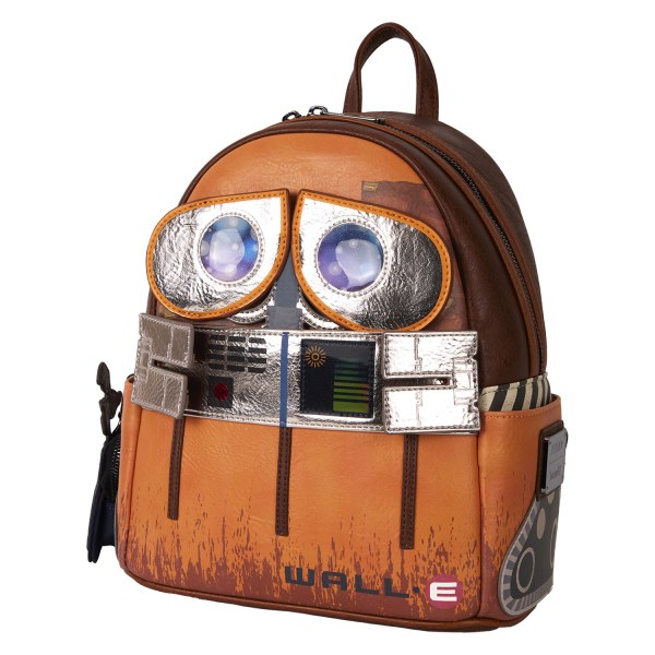 Wall-e Lentincular Mini Rugzak met Muntenzak - DISNEY PIXAR LOUNGEFLY
