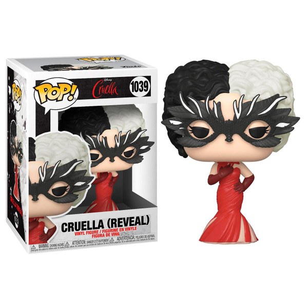 POP! 1039 figuur Disney Cruella onthulling