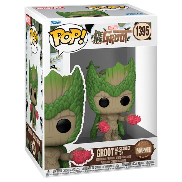 POP! 1395 figuur Marvel We Are Groot - Groot als Scarlet Witch