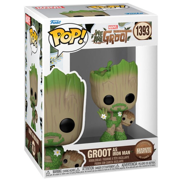 POP! 1393 figuur Marvel We Are Groot - Groot als Iron Man