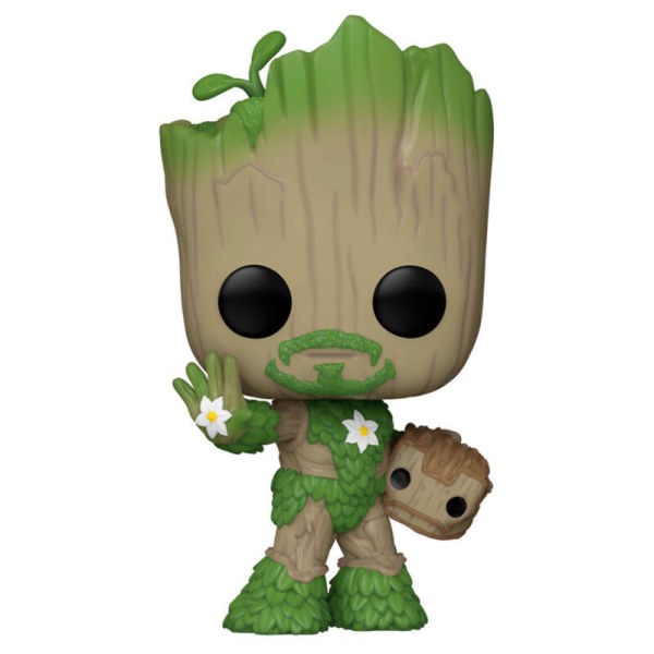 POP! 1393 figuur Marvel We Are Groot - Groot als Iron Man