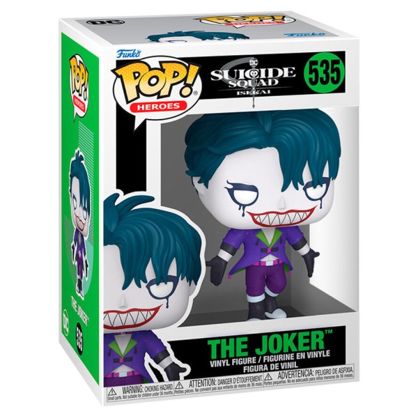 POP! 535 figuur DC Comics Suicide Squad Isekai The Joker