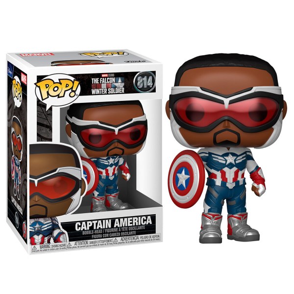 POP! 814 figuur Marvel The Falcon & Winter Soldier Captain America