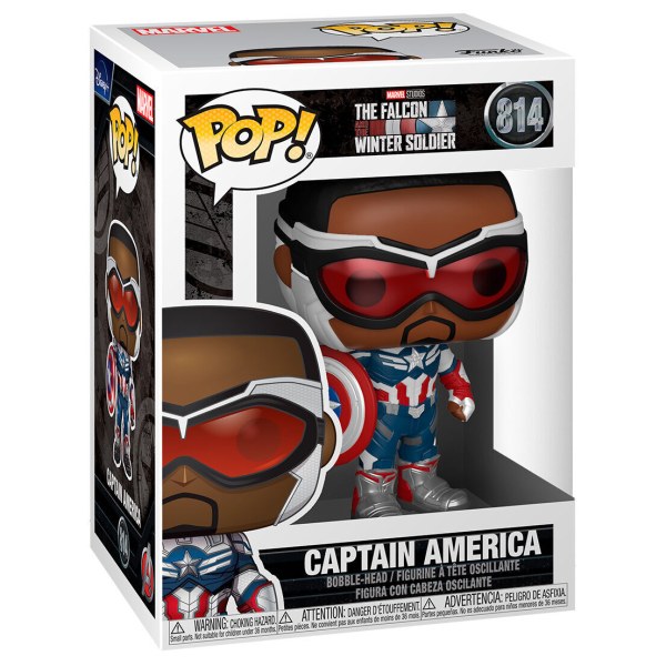 POP! 814 figuur Marvel The Falcon & Winter Soldier Captain America