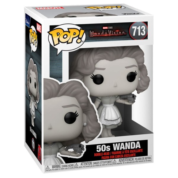 POP! 713 figuur Marvel WandaVision Wanda 50s