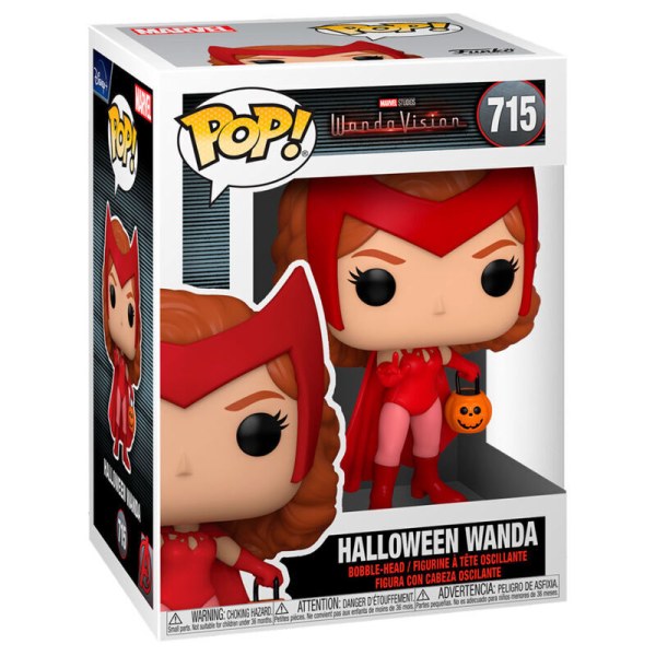 POP! 715 figuur Marvel WandaVision Wanda Halloween
