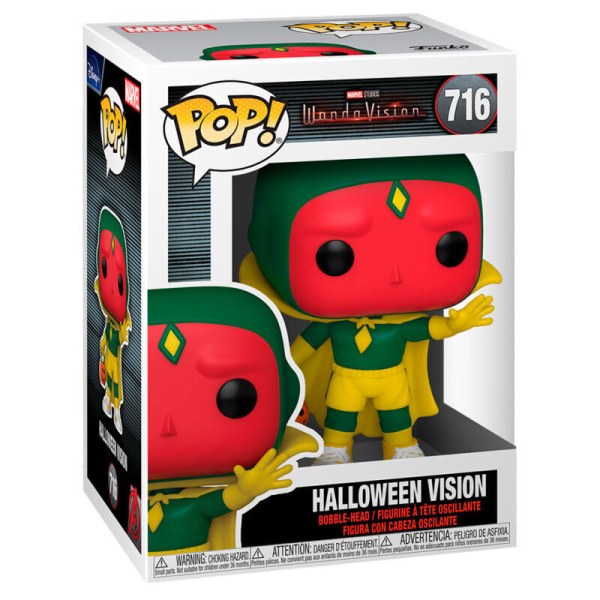 POP! 716 figuur Marvel WandaVision Vision Halloween