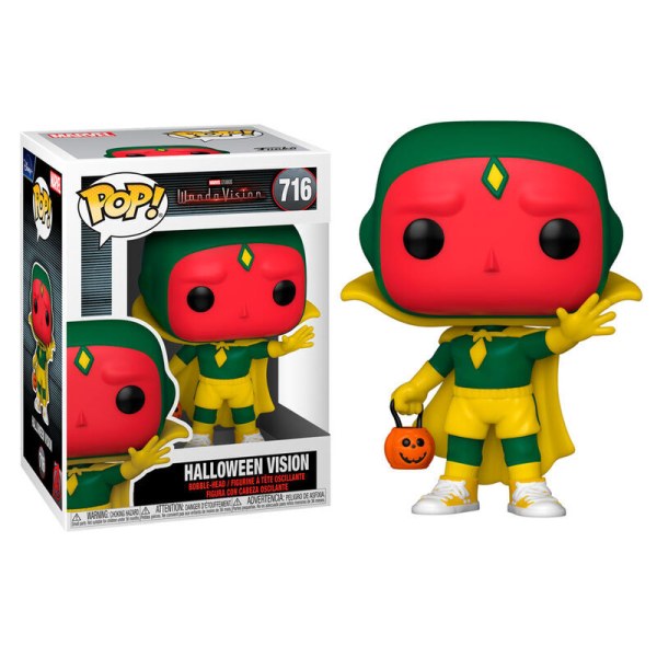 POP! 716 figuur Marvel WandaVision Vision Halloween