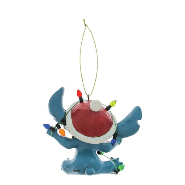 Stitch gewikkeld in Kerstmis - Hangend ornament - DISNEY TRADITIONS