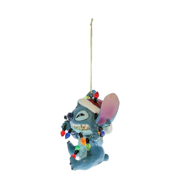 Stitch gewikkeld in Kerstmis - Hangend ornament - DISNEY TRADITIONS