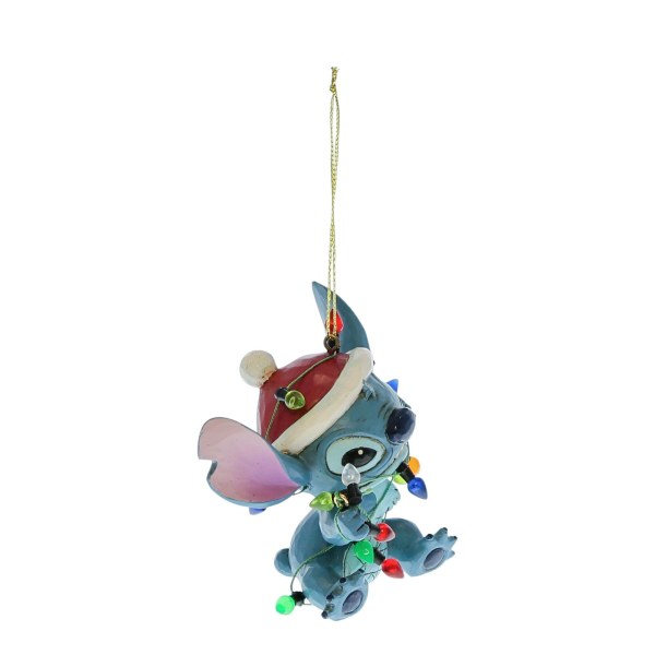 Stitch gewikkeld in Kerstmis - Hangend ornament - DISNEY TRADITIONS