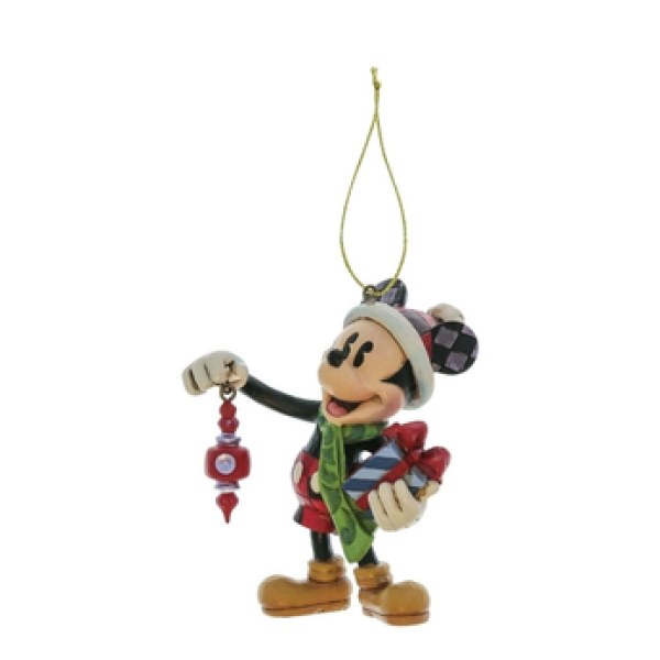 MICKEY HOLDING GIFTS Hangend Ornament - DISNEY TRADITIONS