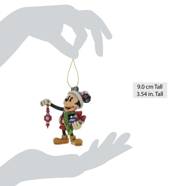 MICKEY HOLDING GIFTS Hangend Ornament - DISNEY TRADITIONS