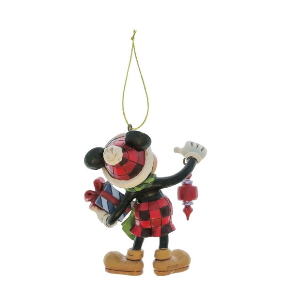 MICKEY HOLDING GIFTS Hangend Ornament - DISNEY TRADITIONS