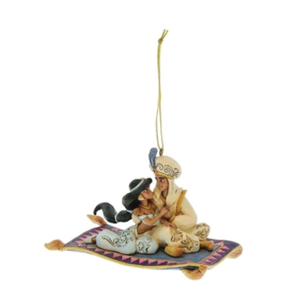 ALADDIN & JASMINE Hangend Ornament - DISNEY TRADITIONS