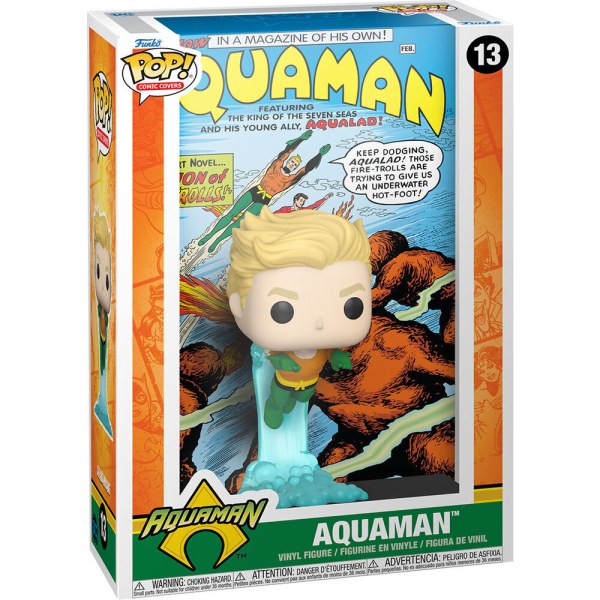 POP! 13 figuren Comic Cover DC Comics Aquaman