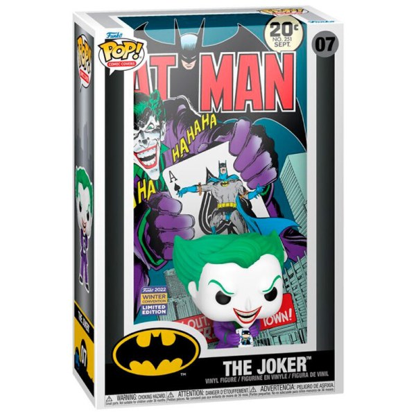 POP! 07 figuur Comic Cover Batman The Joker Exclusief