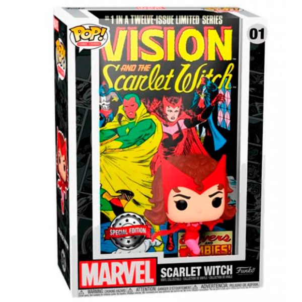 POP! 01 figuur Marvel Scarlet Witch Exclusief
