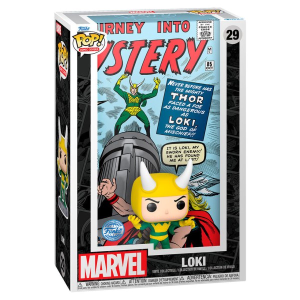 POP! 29 figuren Comic Cover Marvel Loki Exclusief