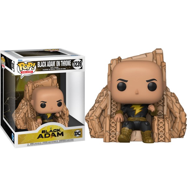 POP! 1239 figuur DC Comics Black Adam - Black Adam op Troon