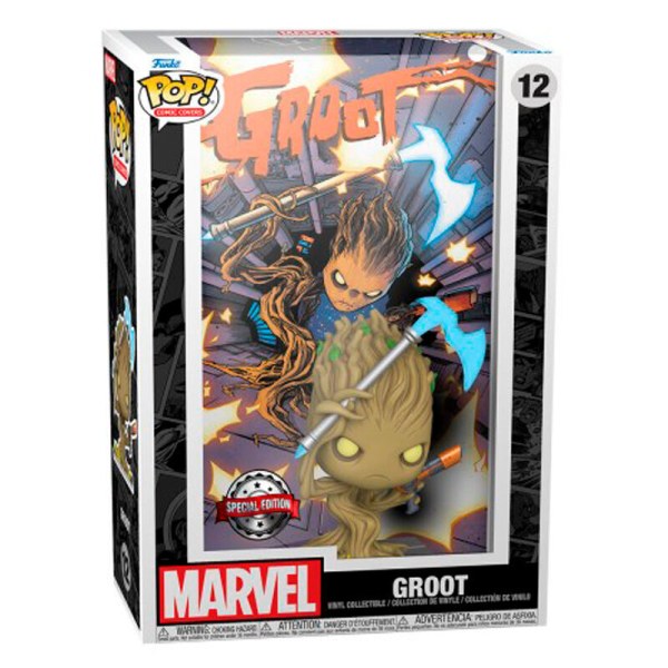 POP! 12 figuren Comic Cover Marvel Groot Exclusief