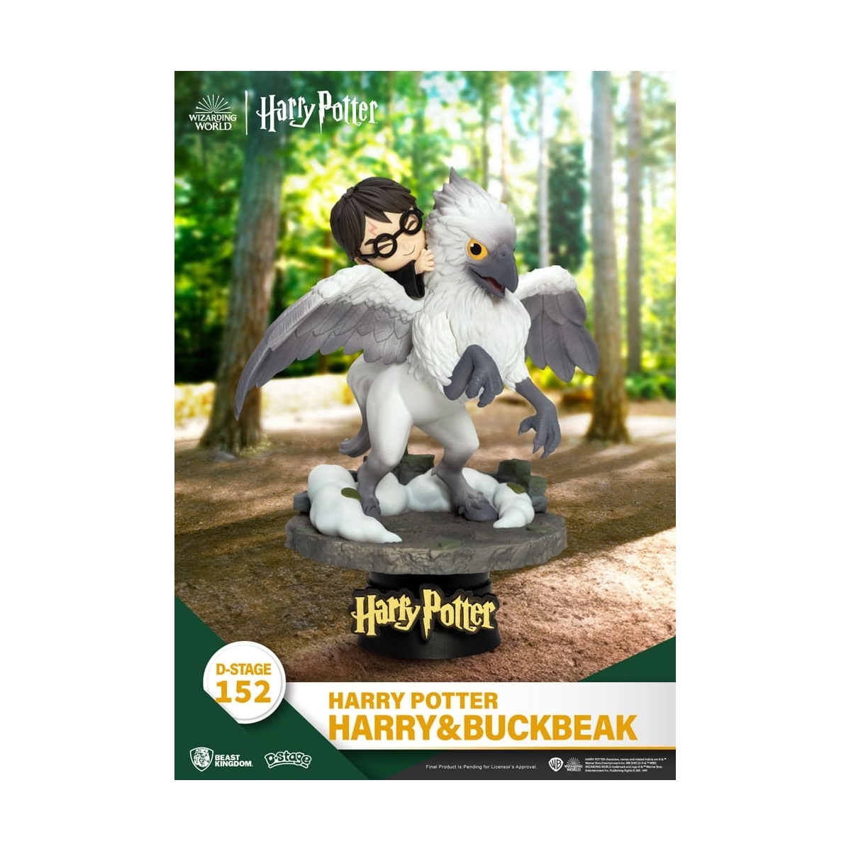 Harry Potter diorama PVC D-Stage Harry & Scheurbek 16 cm