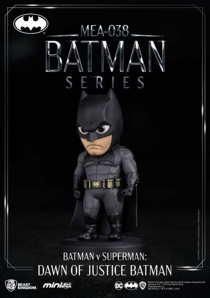 DC Comics Mini Egg Attack Batman v Superman: Dawn of Justice Batman figuur 8 cm