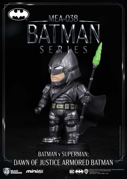 Batman v Superman: Dawn of Justice Mini Egg Attack gepantserde Batman-figuur 8 cm