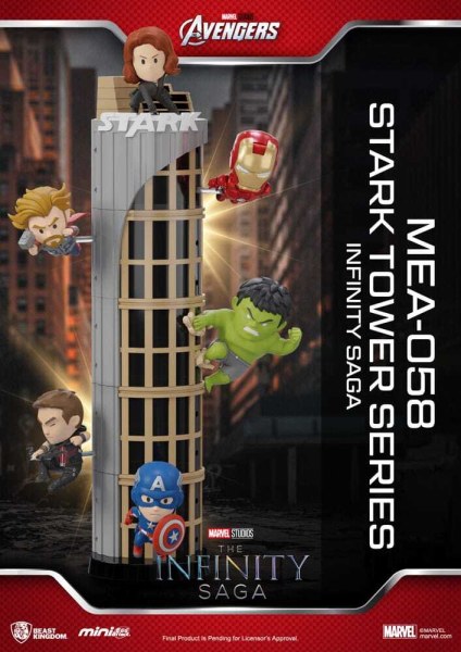 Marvel Mini Egg Attack The Infinity Saga Stark Tower Series Figurenassortiment 12 cm (6)