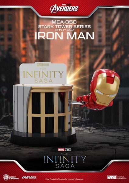 Marvel Mini Egg Attack The Infinity Saga Stark Tower Series Figurenassortiment 12 cm (6)