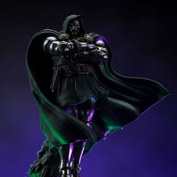 De Infinity Gauntlet Marvel Legends Diorama beeldje 1/10 Art Scale Infinity Doctor Doom Deluxe Edition 42 cm
