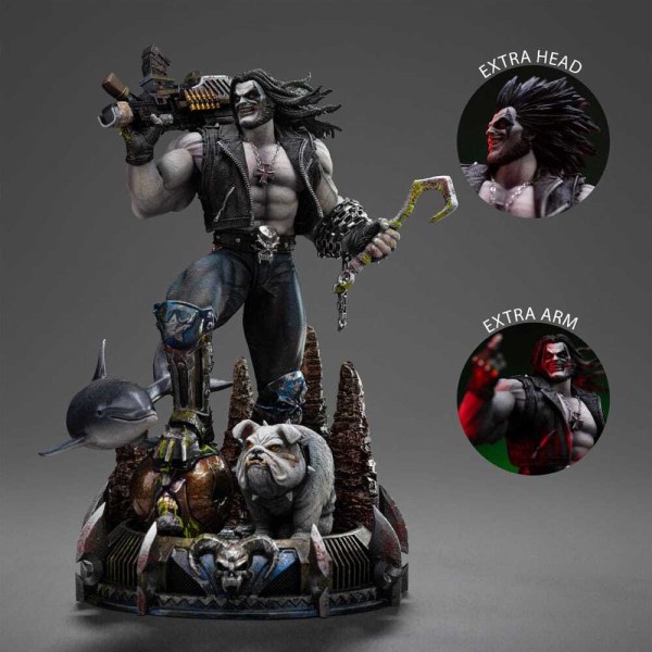 DC Comics beeldje 1/10 Art Scale Lobo Unleashed 24 cm