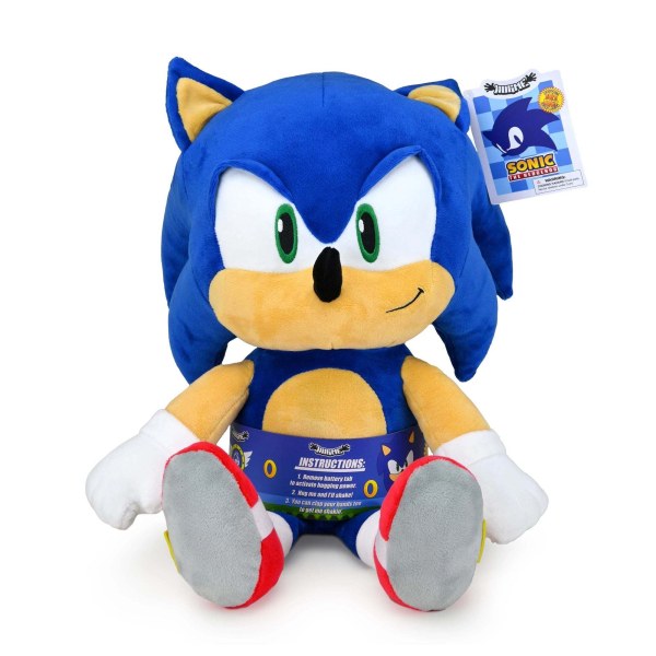 Levendige Sonic de Egel Pluche