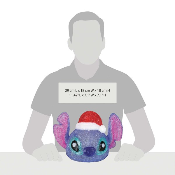 STITCH HOOFD LICHT FIGUUR - Disney D56