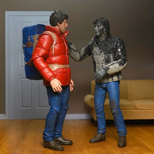 EEN AMERIKAANSE WEERWOLF IN LONDEN – 7” SCHAAL ACTIEFIGUREN - JACK EN DAVID 2 - PACK