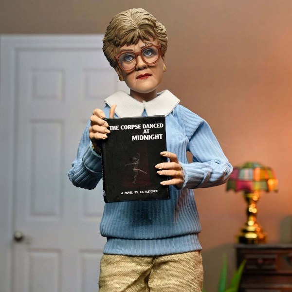 MOORD DIE ZE SCHREEF - 8" GEKLEED ACTIEFIGUUR - JESSICA FLETCHER